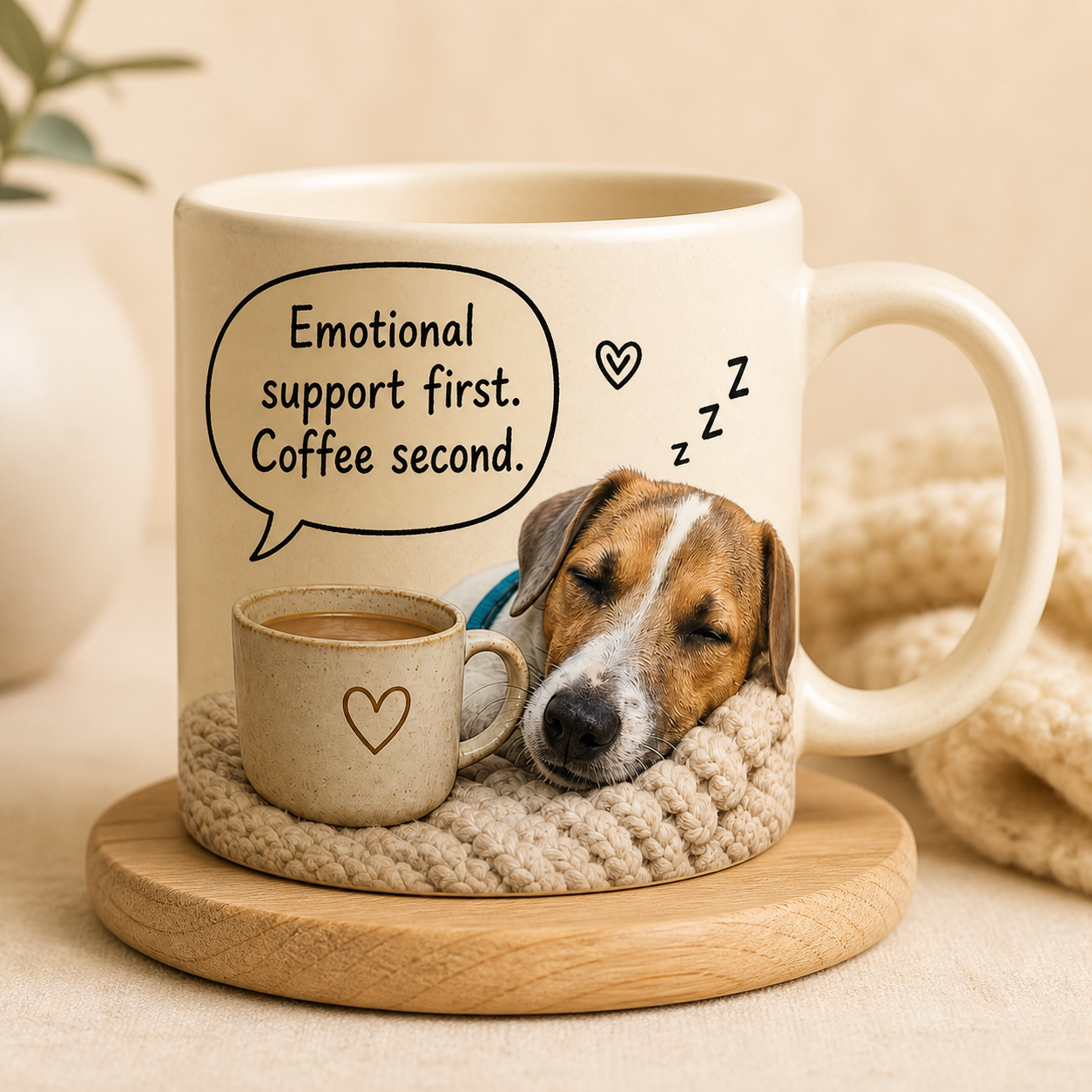 Mok met Kai - Emotional support first. Coffee second.