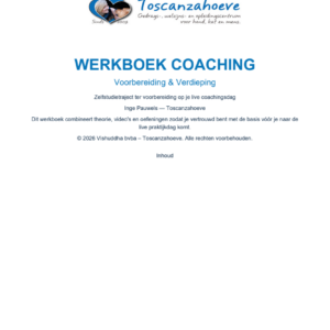 Werkboek Coaching – Zelf aan de slag met zelfcoaching