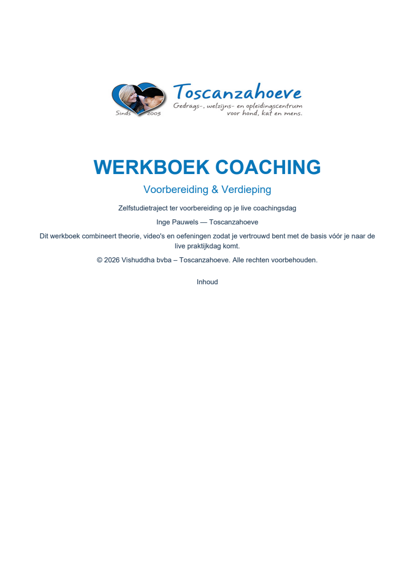 Werkboek Coaching – Zelf aan de slag met zelfcoaching